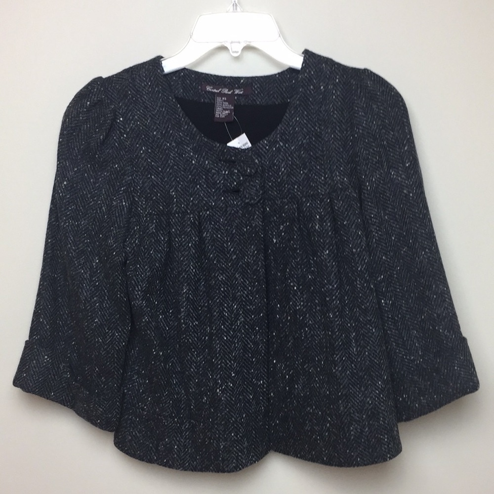 NWT Central Park West Tweed Jacket XS